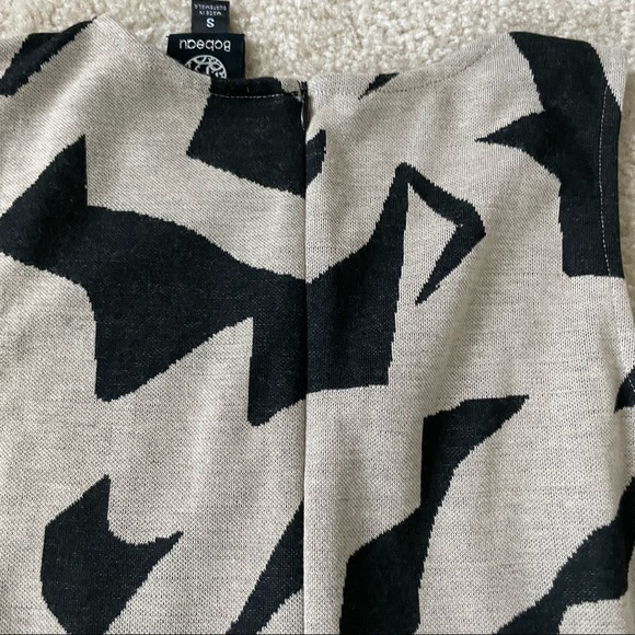 NWOT Bobeau Black and Tan Pleated Dress! - Picture 9 of 9